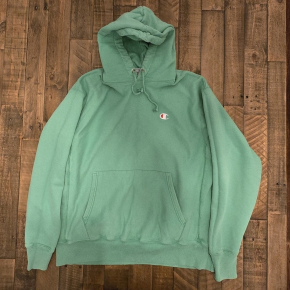 Champion Reverse Weave Hoodie with Logo - Picture 1 of 5